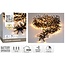 Cluster lighting 192 LED - 1.4m - two tone romantic - Battery - Light functions - Memory - Timer