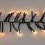 Clusterverlichting 192 led -  1.4m - two tone romantic - Batterij - Lichtfuncties - Geheugen - Timer