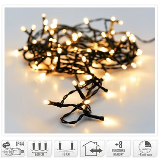LED-Weihnachtslichterkette für außen