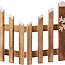 Kersthek 76cm - met led verlichting - hout