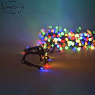 Microcluster-Lichterkette - 1200 LEDs - 24 m - Mehrfarbig