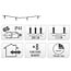 Christmas lights 40 LED - 3m - red - Timer - Light functions - Memory - Outside