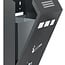 Ceruzo lockable wall ashtray black - 32 × 14 × 6 cm, 2 keys, approx. 200 cigarettes