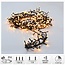 Micro cluster Christmas lights on reel – 15 m, 750 extra warm white LEDs, 8 modes and timer