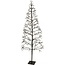 Atmospheric LED light tree 120 cm - 160 warm white LEDs, IP44 adapter and metal stand