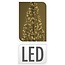 Dekorativer LED-Lichtbaum 120 cm – 160 warmweiße LEDs, IP44-Adapter und Metallständer