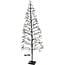 180 cm LED Christmas Tree with 400 Warm White LEDs and Metal Stand