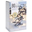 LED Christmas lights 6 m - 80 extra warm white LEDs - 8 functions with timer and memory