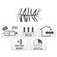 Microcluster Christmas lights - 8 m - 400 multicolor LEDs - 8 functions, timer and memory
