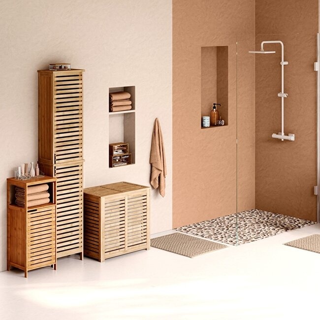 Smart storage ideas for a small bathroom