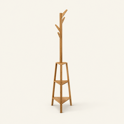 Standing coat rack