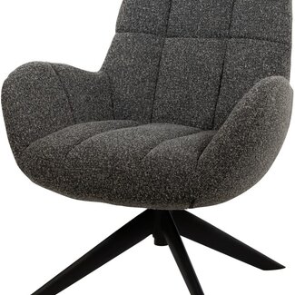 MySons Draaifauteuil Elvis – antraciet 0252