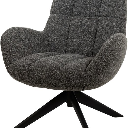 MySons Draaifauteuil Elvis – antraciet 0252