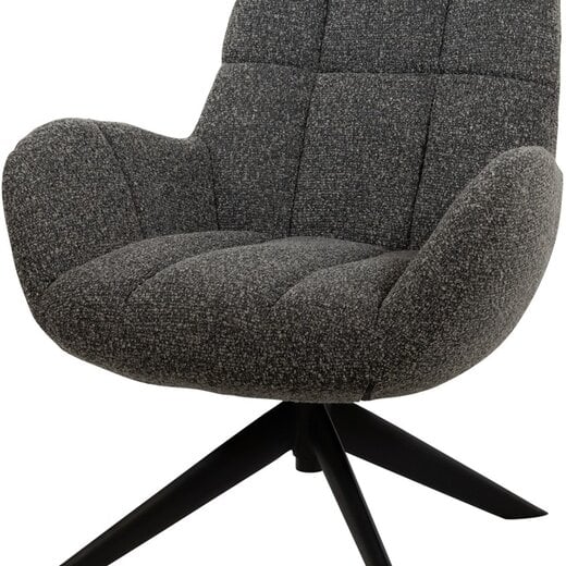 MySons Drehsessel Elvis – Anthrazit 0252