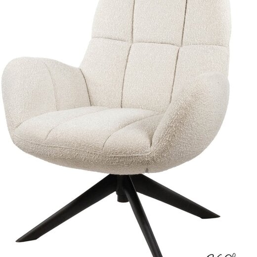 MySons Draaifauteuil Elvis – parel 0855