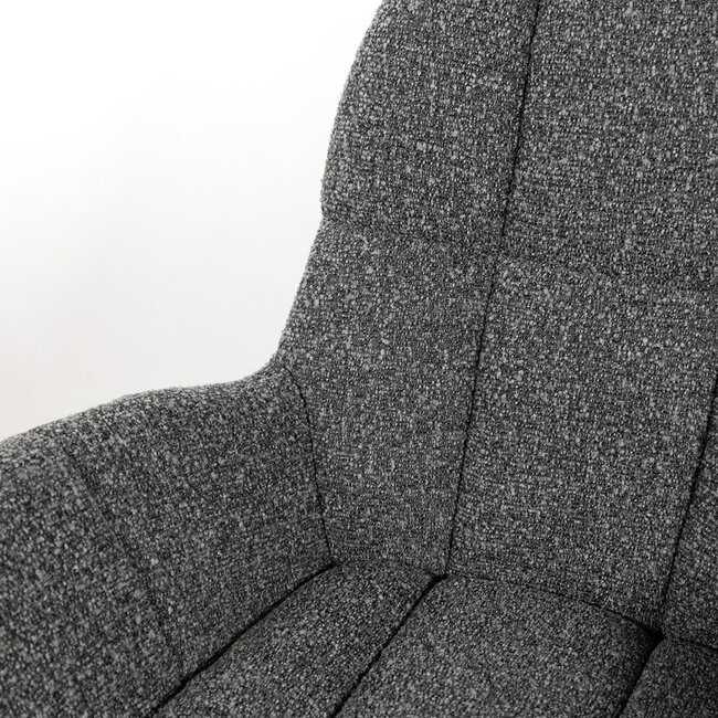 MySons Swivel armchair Elvis – anthracite 0252
