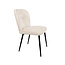 MySons Dining chair Bobby – without armrests – ivory 02 – set of 2