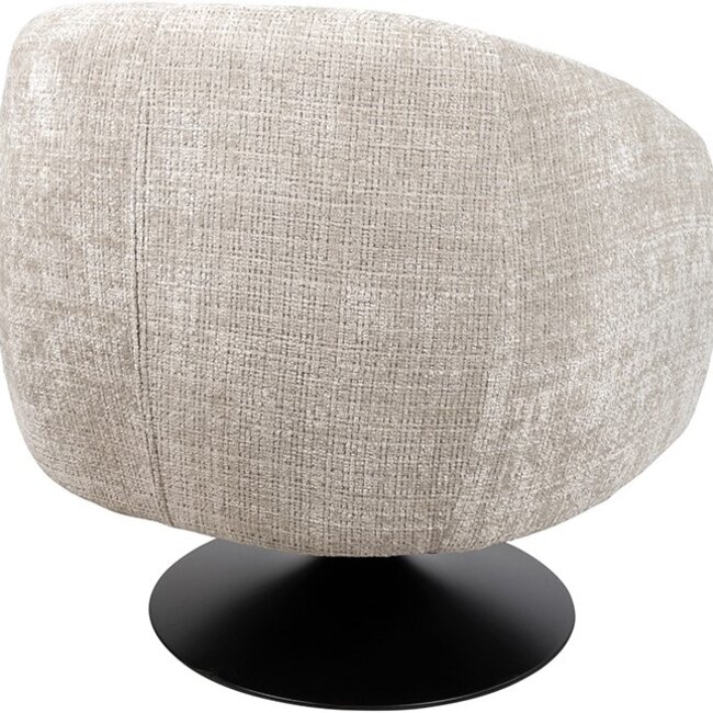 MySons Swivel armchair Louis – Taupe 04