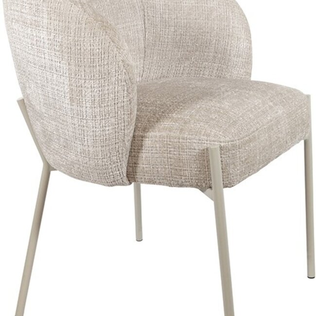 MySons Eetkamerstoel Adele – Taupe 04 – set van 2