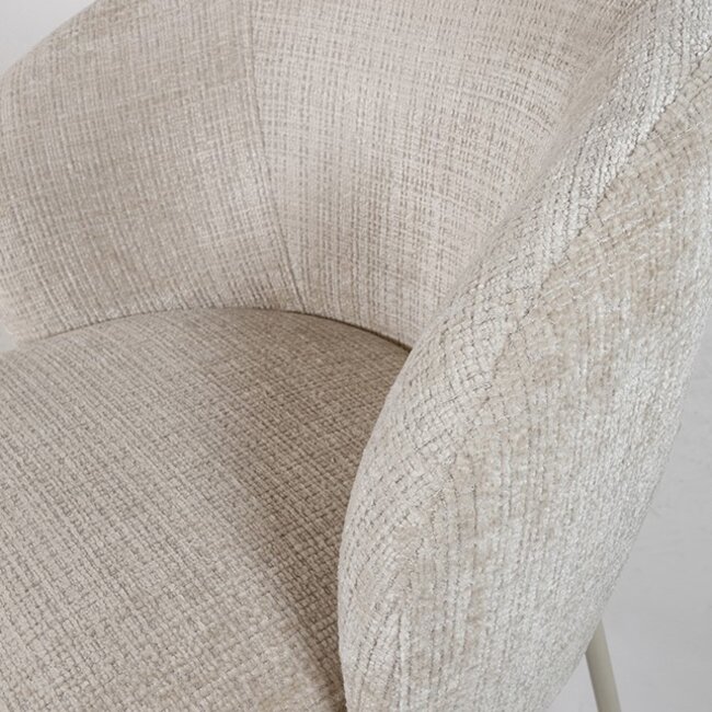 MySons Esszimmerstuhl Adele – Taupe 04 – 2er-Set