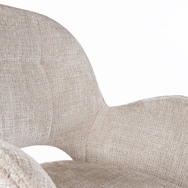 MySons Eetkamerstoel Alicia – Taupe 04 – set van 2