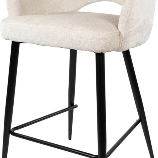 MySons Barhocker Carmen – Elfenbein 02 – 2er-Set
