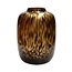 Vase The World Artic vase – old gold with cheetah pattern