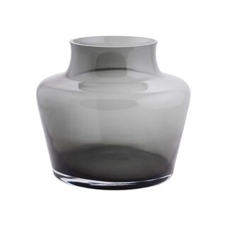 Vase The World Coral vase – grey – Ø22.5 × H22 cm