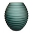 Vase The World Chinko satin vase – green – Ø29 × H33 cm