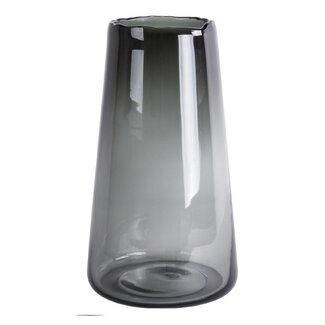 Vase The World Siret vase – grey – Ø20 × H35 cm