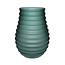 Vase The World Kotto satin vase – green – Ø23.5 × H32 cm