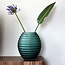 Vase The World Chinko satin vase – green – Ø29 × H33 cm