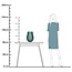 Vase The World Kotto satin vase – green – Ø23.5 × H32 cm
