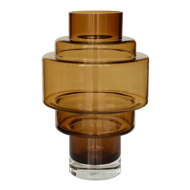Vase The World Kasai vase – cognac