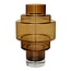 Vase The World Kasai vase – cognac