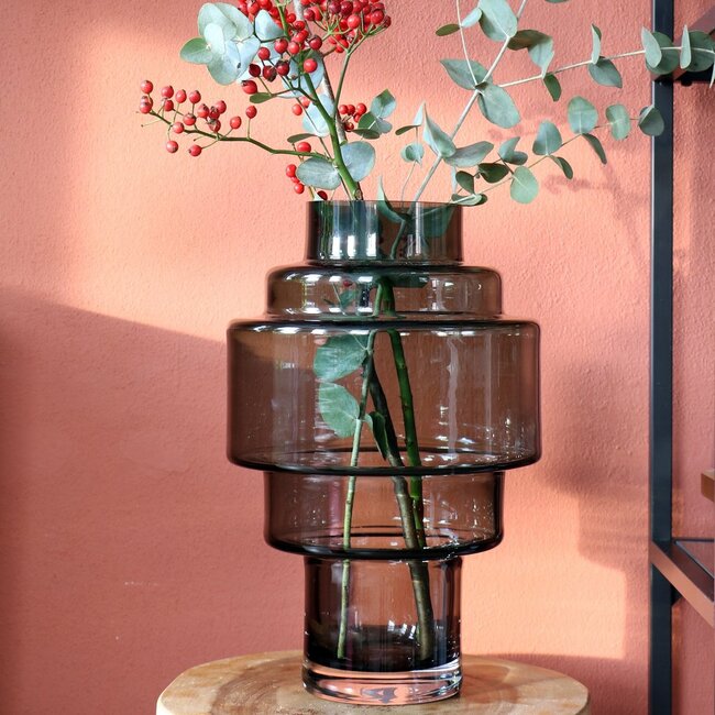 Vase The World Kasai vase – grey