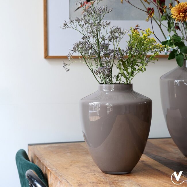 Vase The World Tugela vase – earth brown