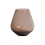 Vase The World Tasman vase – taupe – Ø20 × H22 cm