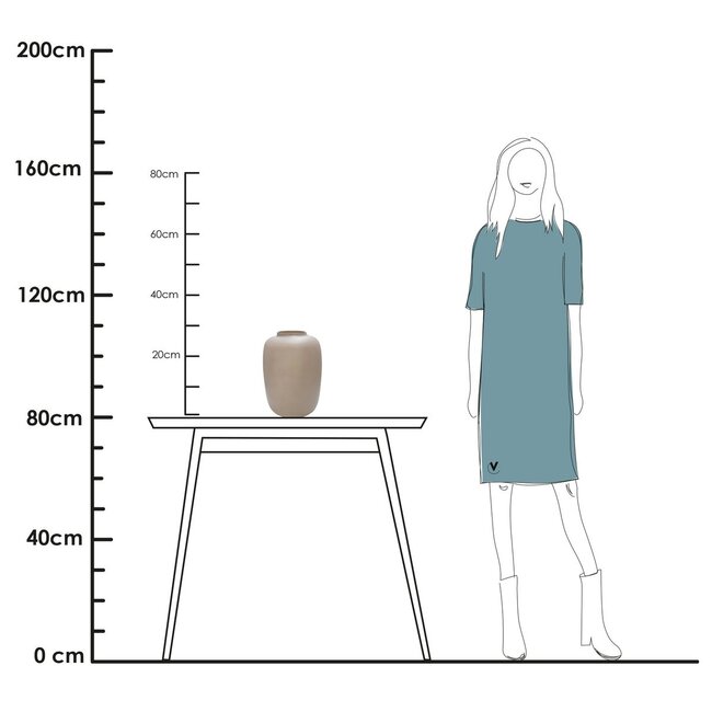 Vase The World Artic vase – matte ivory