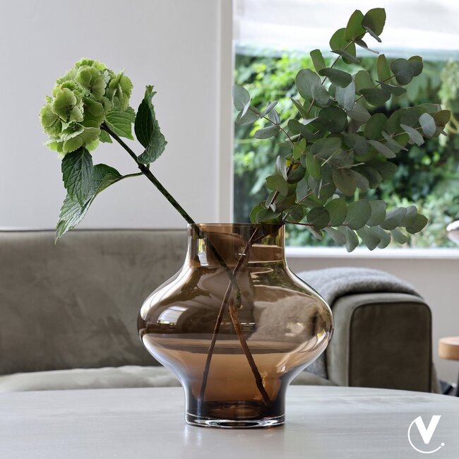 Vase The World Ruvuma vase – taupe