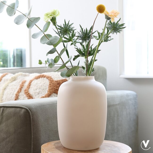 Vase The World Artic vase – matte ivory