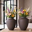 Vase The World Tugela vase – matte earth – Ø28 × H36 cm