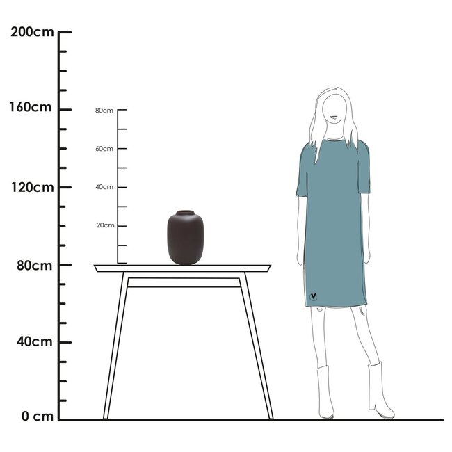 Vase The World Artic vase – matte earth