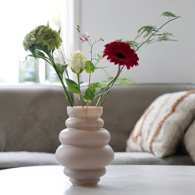 Vase The World Maputo vase – matte ivory
