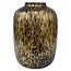 Vase The World Artic vase – gold with cheetah pattern – Ø32.5 × H45 cm
