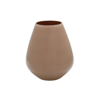 Vase The World Tasman S vase – sand – Ø18 × H20 cm