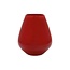 Vase The World Tasman S vase – bright red – Ø18 × H20 cm