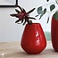 Vase The World Tasman S vase – bright red – Ø18 × H20 cm