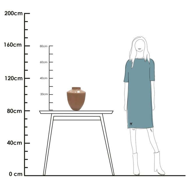 Vase The World Tugela vase – sand