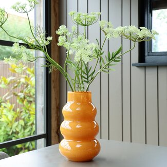 Vase The World Lomami Elite vase – yellow – Ø18 × H30 cm